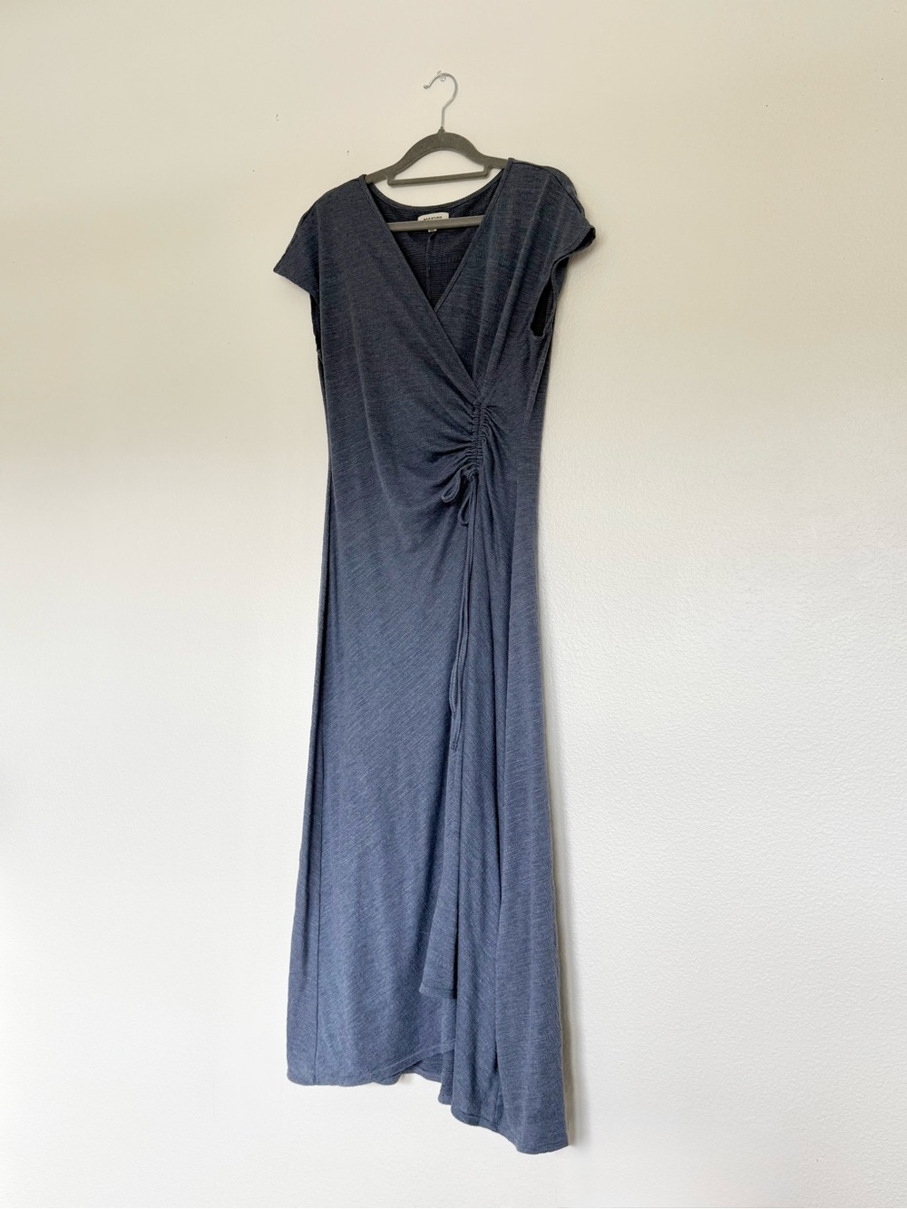 Max Studio Blue Midi Sundress Sz S